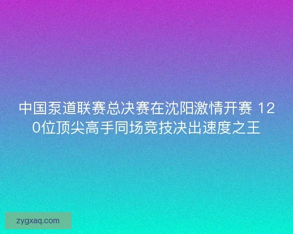 中国泵道联赛总决赛在沈阳激情开赛 120位顶尖高手同场竞技决出速度之王 中国泵道联赛总决赛在沈阳激情开赛 120位顶尖高手同场竞技决出速度之王